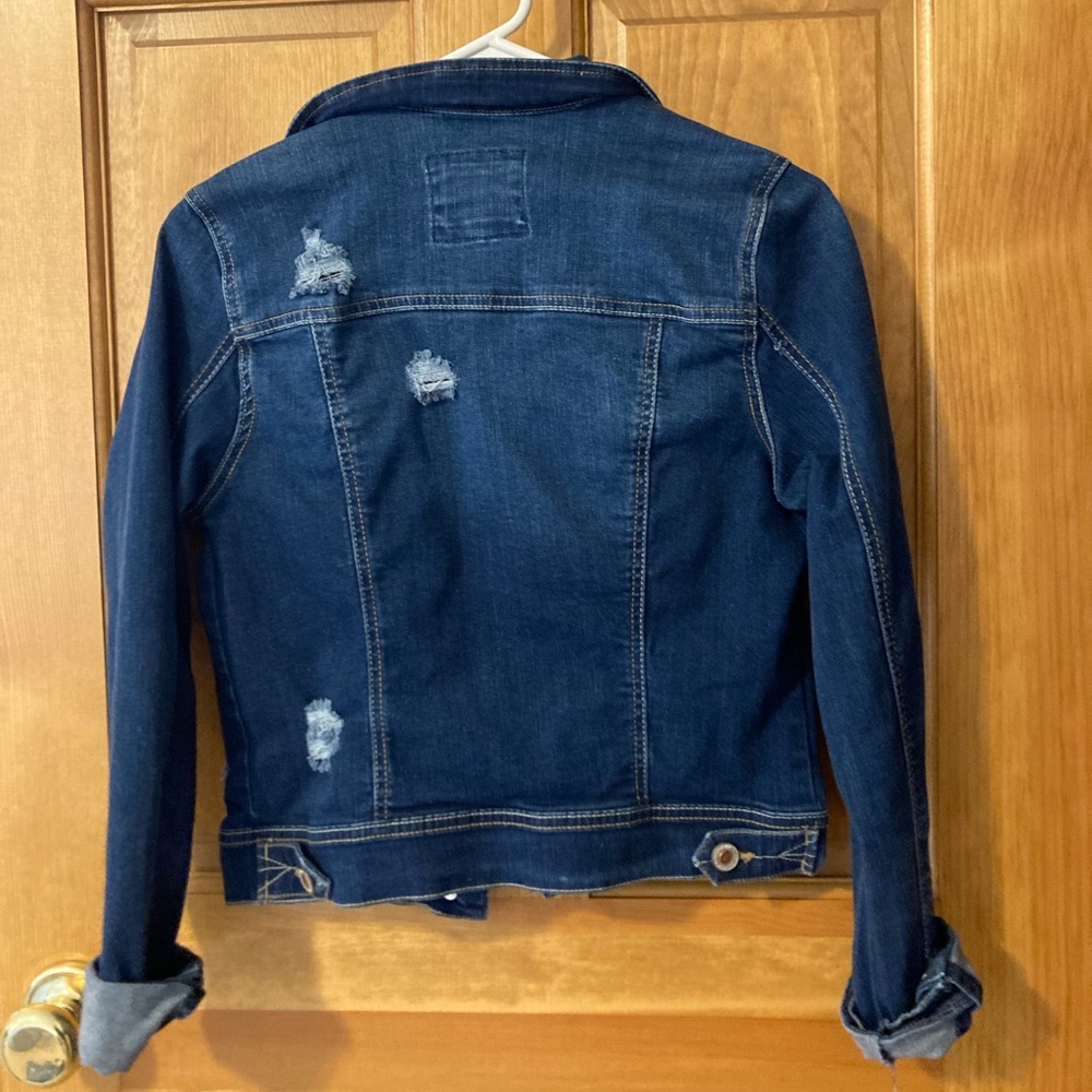 Distressed Jean Jacket - Picture 4 of 4